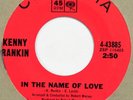 KENNY RANKIN In the Name of Love COLUMBIA 45 mod jazz 7” VG+ HEAR mp3