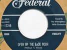 MIDNIGHTERS Open Up the Back Door / Rock Granny FEDERAL 45 raunchy R&B Hear