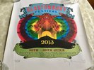 STANLEY DONWOOD - Radiohead Glastonbury 2013 Ltd Ed SIGNED NUMBERED ART PRINT