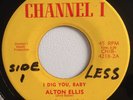 ALTON ELLIS - I DIG YOU BABY - CHANNEL 1 ( REGGAE LOVER ROCK 7 )