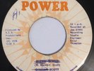 CALMAN SCOTT - HARD TIMES - POWER ( 76 ROOTS REGGAE 7 )