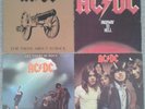AC/DC 4x LP's Let There Be Rock For Those About To Rock 2x Highway To Hell VINYL
