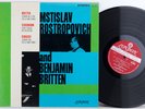 London CS-6237 ROSTROPOVICH BRITTEN Schumann Debussy SXL 2298 BB WBg 3W/3W NM-