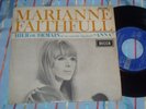 MARIANNE FAITHFULL - Hier ou Demain  SERGE GAINSBOURG  FRENCH EP DECCA ANNA OST