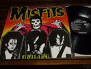 MISFITS-Evilive-1st 1987 Plan 9/Caroline PL9-08 Translucent Vinyl-KBD/Danzig
