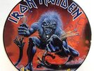 IRON MAIDEN VINYL LP A REAL LIVE ONE - PICTURE DISC