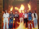 Lynyrd Skynyrd Street Survivors LP Near mint Vinyl Flames Cover with both insert