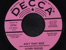 LUTHER INGRAM: Ain't That Nice / You Never Miss Your Water 45 (dj, Northern Sou