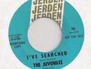 THE JUVENILES  I've Searched / Baby Baby (Jerden 795) NW Garage Mod Soul 45 HEAR