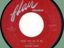 RICHARD BERRY (w/ group) What You Do to Me / The Big Break 45rpm Flair 1955