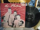 THE PLATTERS SELF TITLED R&B LP ON BLACK KING 651  VERY RARE LP  VG++
