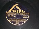 french 78rpm Geo Daly et son orchestre cobra cross winds swing sw.343