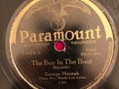Paramount 13024 George Hannah w MEADE LUX LEWIS - BOY IN THE BOOT  78 rpm 1930 V