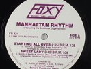 Manhattan Rhythm - S/T EP (ft. Sweet Lady) - Foxy - Modern Soul Disco VG+ MP3