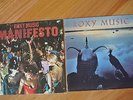ROXY MUSIC Manifesto Original UK 1979 Sealed + Avalon 1982 UK EX++ 2x Vinyl LPs