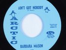 Northern Soul 45 BARBARA MASON Ain't Got Nobody ARCTIC HEAR