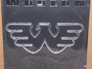 Waylon Jennings Black On Black sealed LP vinyl record cut out