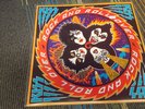 Kiss Rock And Roll Over RCA Service lp blue tear drop Paul Stanley EX 76 sticker