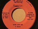 DADIROPE Work With Me/Seein You Again UNKNOWN MODERN SOUL 45 Cain & William