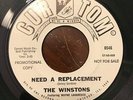 Northern Soul 45 The Winstons-Need A Replacement HEAR IT