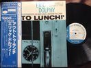 ERIC DOLPHY OUT TO LUNCH BLUE NOTE GXF-3009 OBI Japan STEREO Vinyl LP