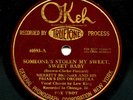 OKeh 40593  MERRITT BRUNIES’ FRIAR’S INN ORCH 1926 MASCULINE WOMEN  FEMININE MEN