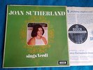 DECCA SXL-6190 ED1 SUTHERLAND VERDI Arias Ernani Luisa Miller Attila Rigoletto