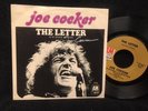 Joe Cocker 45 w/pic sleeve   The Letter b/w Space Captain   Autographed