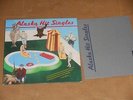 ALASKA HIT SINGLES private press LP promo includes bio press package JIM PEPPER