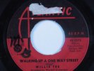Northern Soul 45 WILLIE TEE Walking Up A One Way Street ATLANTIC HEAR