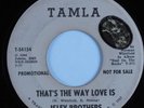 Northern Soul 45 ISLEY BROTHERS That's The Way Love Is TAMLA promo HEAR