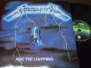 METALLICA - Ride The Lightning, LP 12