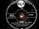 0731/ SLIM WHITMAN-Tears can never drown the flame-Let´s DEUTSCHE RCA-Schellack