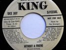 STRANGERS 45 Without a friend / Think again KING (DJ/BIO) Doowop ws863