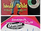 HAROLD NICHOLAS FRENCH 45 PS 7 EP *CHA CHA* AUTOGRAPHED AT FRONT OLYMPIA