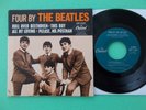 BEATLES VINYL EP  - FOUR BY THE BEATLES -  CAPITOL EAP 1-2121 1964 VG++