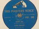 ELVIS PRESLEY R.& R. Hound Dog / Don't be cruel, HMV-Schellackplatte 78rpm