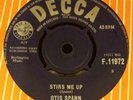 OTIS SPANN -  STIRS ME UP - DECCA F 11972  - 45 -1964 CLAPTON JIMMY PAGE BLUES 
