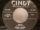 MICKEY TOLIVER & CAPITOLS: Rose-Marie / Millie 45 CINDY Rare Doo Wop -Tested VG+