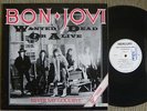 BON JOVI WANTED DEAD OR ALIVE LP RADIO PROMOTIONAL BRAZIL ONLY 1987 WHITE LABEL