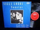 VILLA-LOBOS SONATAS MARIUCCI IACOVINO, violin / ARNALDO ESTRELA, piano