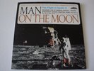 MAN ON THE MOON THE FLIGHT OF APOLLO 11 VINYL LP RECORDED LIVE EVOLUTION RECORD