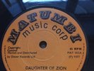 Original Matumbi 7” 1977 “ Bagga “ Daughter Of Zion” Roots Listen