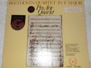 AUDIOPHILE LP: BEETHOVEN Quartet In F Major/ PRO ARTE QT Laurel 116 DBX QUIEX NM