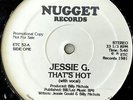 JESSIE G - That’s Hot - 12” DISCO/FUNK/MODERN SOUL rare 1981 PROMO LISTEN