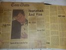 Tom Waits Heart attack and Vine lp