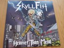 SKULL FIST Heavier Than Metal LP first press Heavy Speed private Iron Maiden