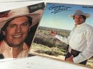 2 George Strait Vinyl Albums Ocean Front Property/Greatest Hits Volume Two