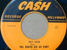 RAY AGEE doowop group 45 mint minus Cash TILL DEATH DO US PART Devils Angels wsM