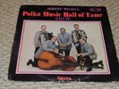 JOHNNY PECON - POLKA LP RECORD- POLKA MUSIC HALL OF FAME SALUTE  RARE SLOVENIAN